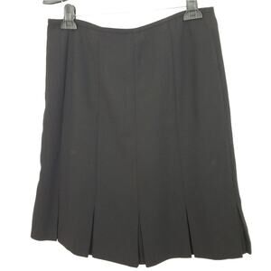 Kasper Separates black box pleated career skirt